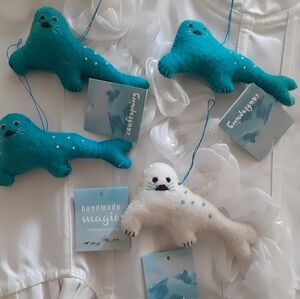 Seal Felt Ornaments
